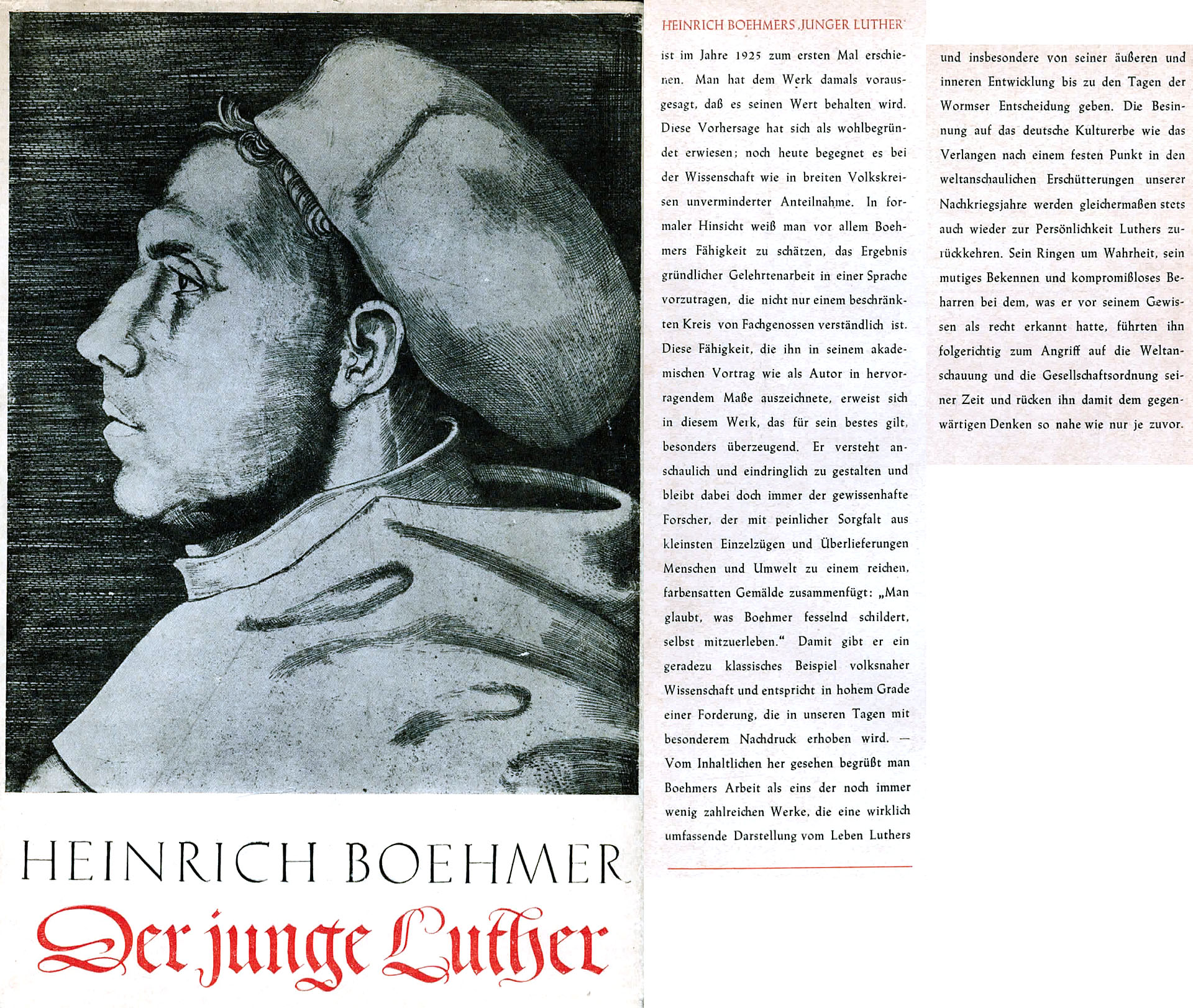 Der junge Luther - Boehmer, Heinrich